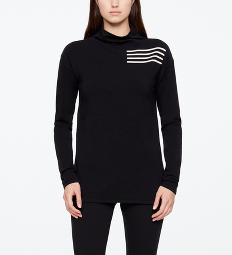 Sarah Pacini PULLOVER YI JING - TRICHTERAUSSCHNITT Vorne