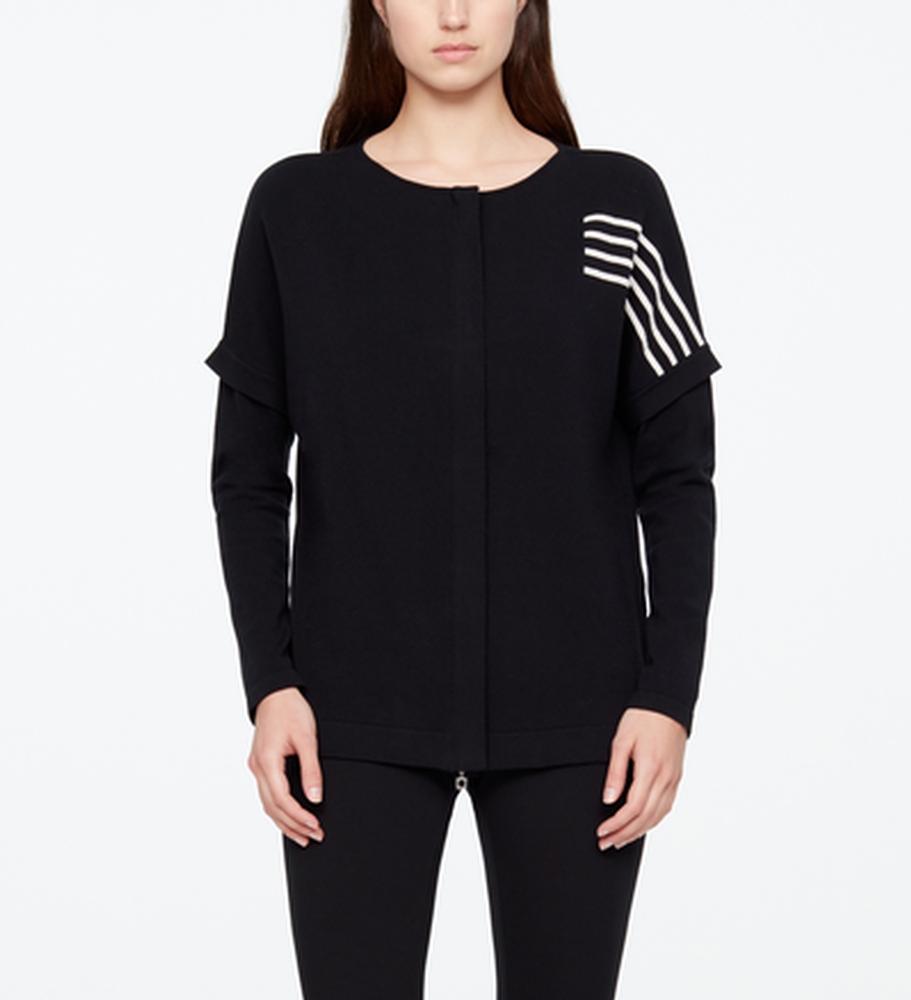 Sarah Pacini CARDIGAN MANCHES LONGUES - YI JING De face