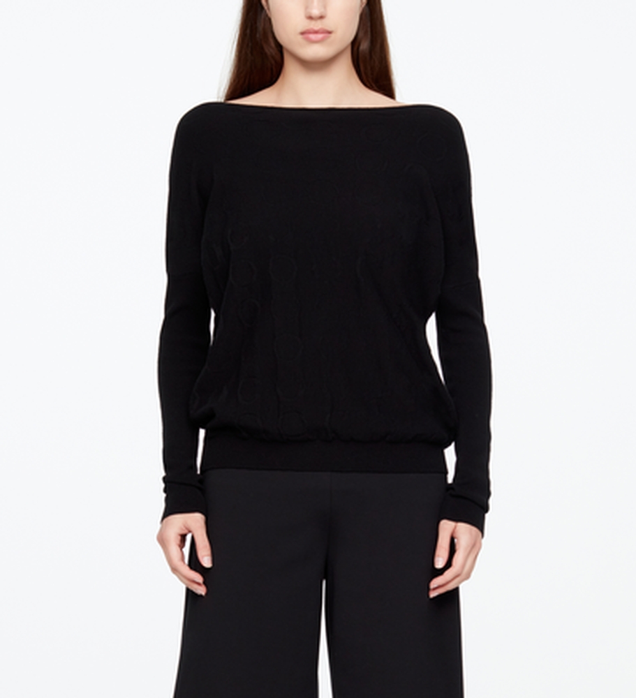Sarah Pacini PULL MANCHES LONGUES - CERCLES De face
