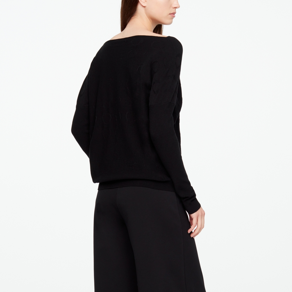 Sarah Pacini PULL MANCHES LONGUES - CERCLES Derrière