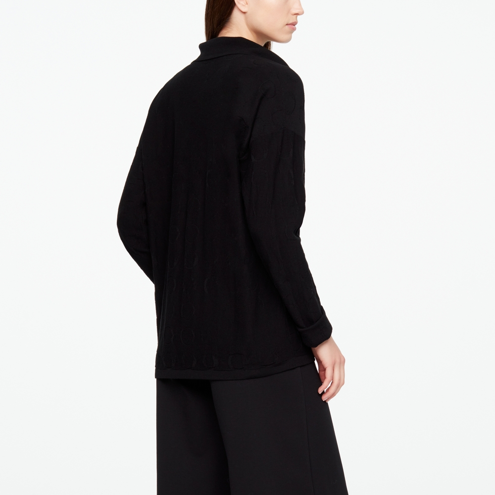 Sarah Pacini CARDIGAN - CERCLES Derrière