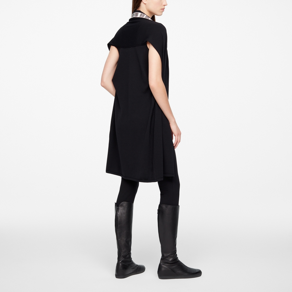 Sarah Pacini CARDIGAN - HEXAGRAMMES Derrière