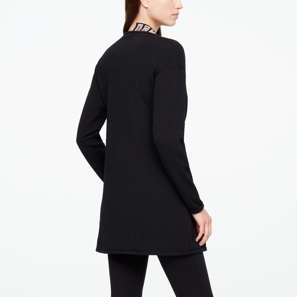 Sarah Pacini CARDIGAN MANCHES LONGUES - HEXAGRAMMES Derrière