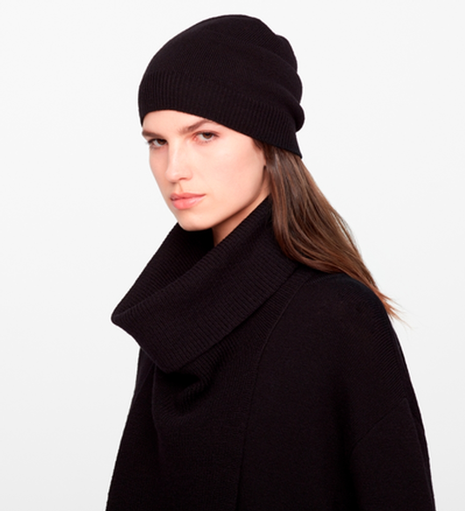 Sarah Pacini MERINO - STRICKMÜTZE Vorne