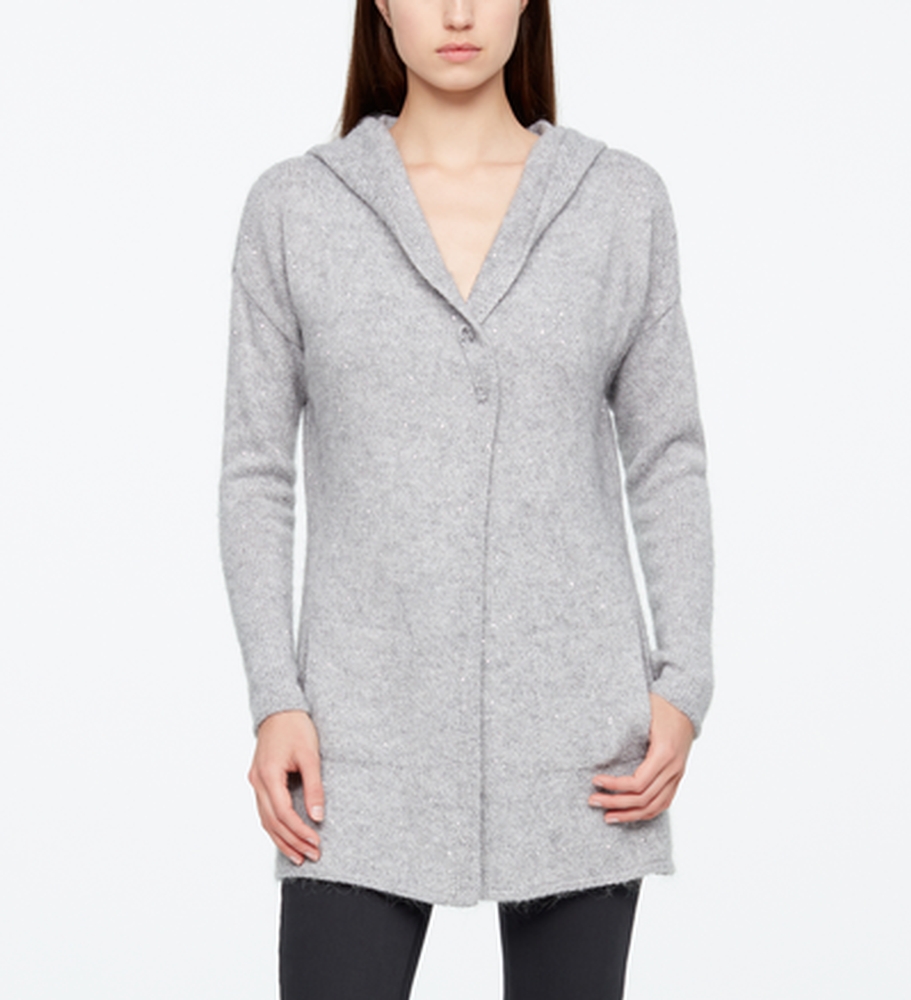 Sarah Pacini CARDIGAN - EFFET LUMIÈRE De face