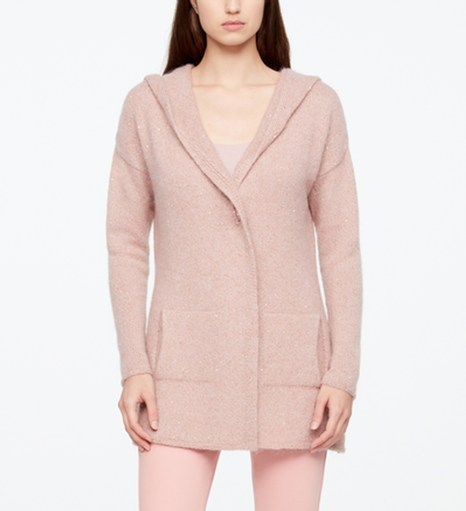 Sarah Pacini CARDIGAN - EFFET LUMIÈRE De face