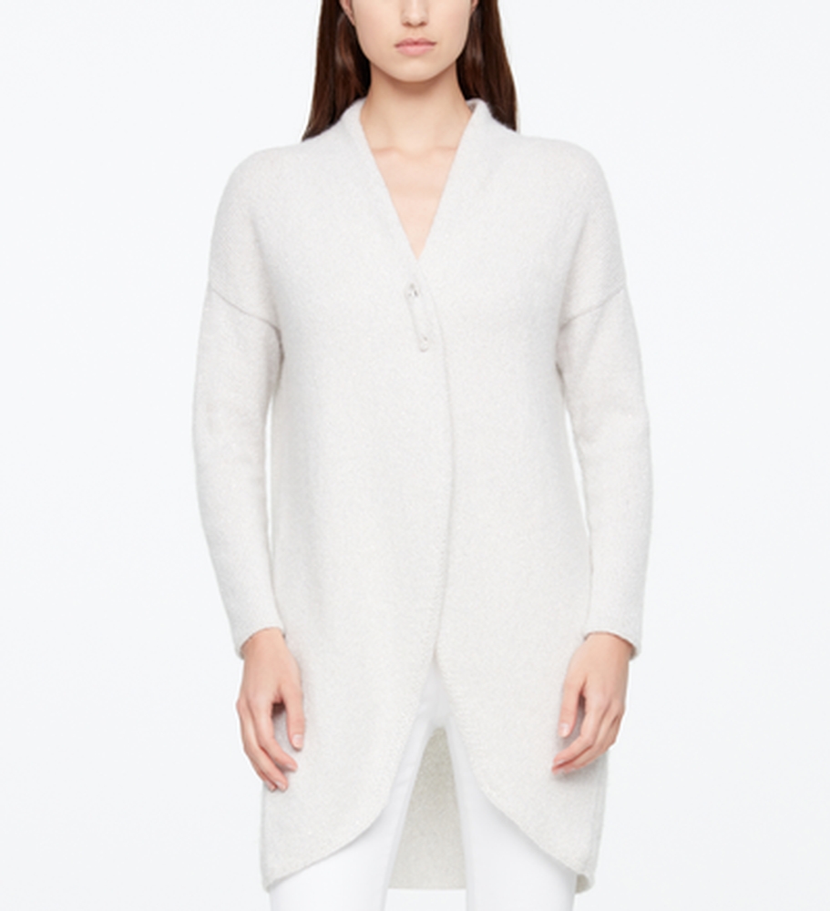 Sarah Pacini CARDIGAN LONG - EFFET LUMIÈRE De face