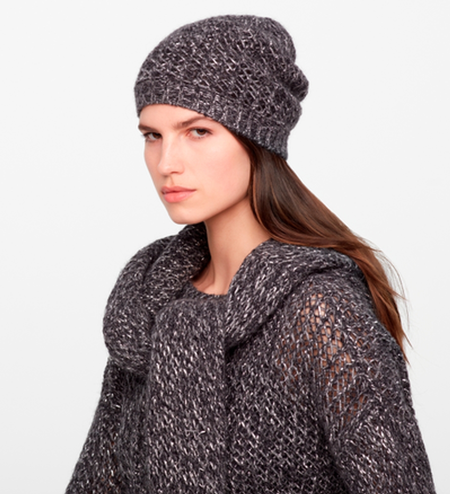 Sarah Pacini BABY ALPACA MUTS - GLINSTEREND Voorzijde