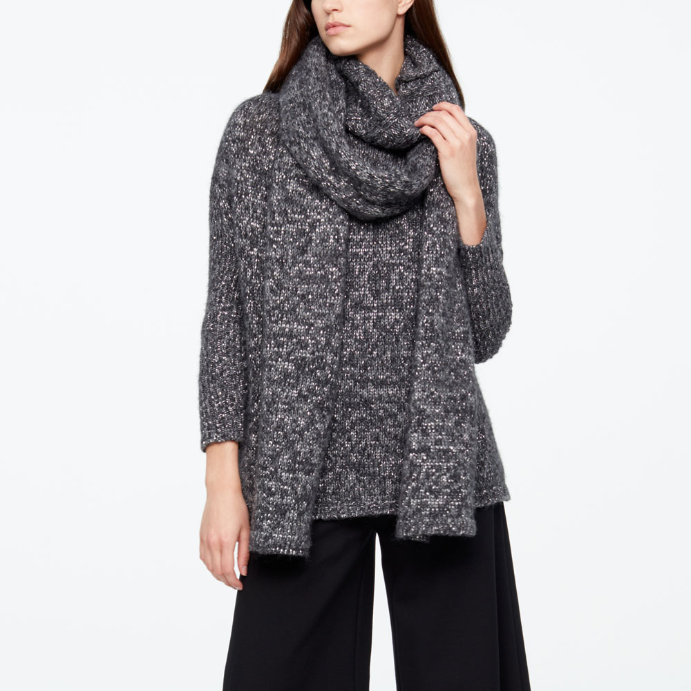 Sarah Pacini ÉCHARPE CHINÉE - IRIDESCENTE De face