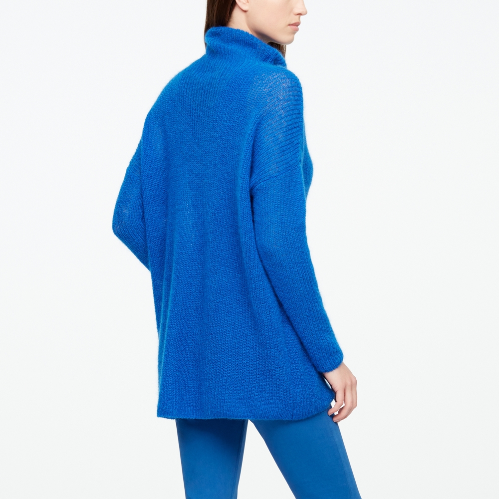 Sarah Pacini LONG PULL MOHAIR - POCHES Derrière