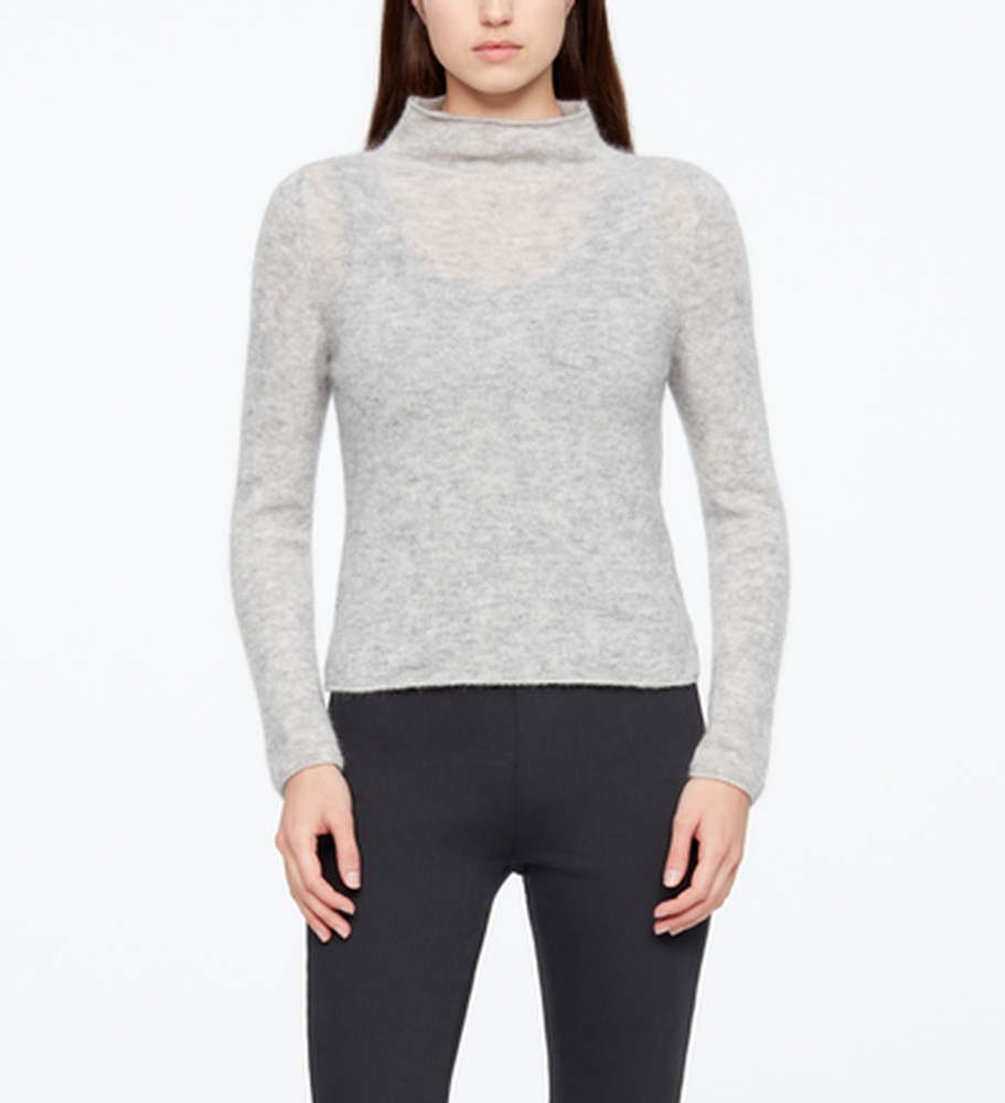 Sarah Pacini PULL - MOHAIR MÉRINO De face