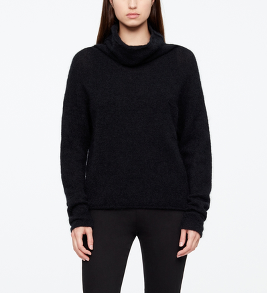 Sarah Pacini PULL COURT - MOHAIR-MÉRINO De face