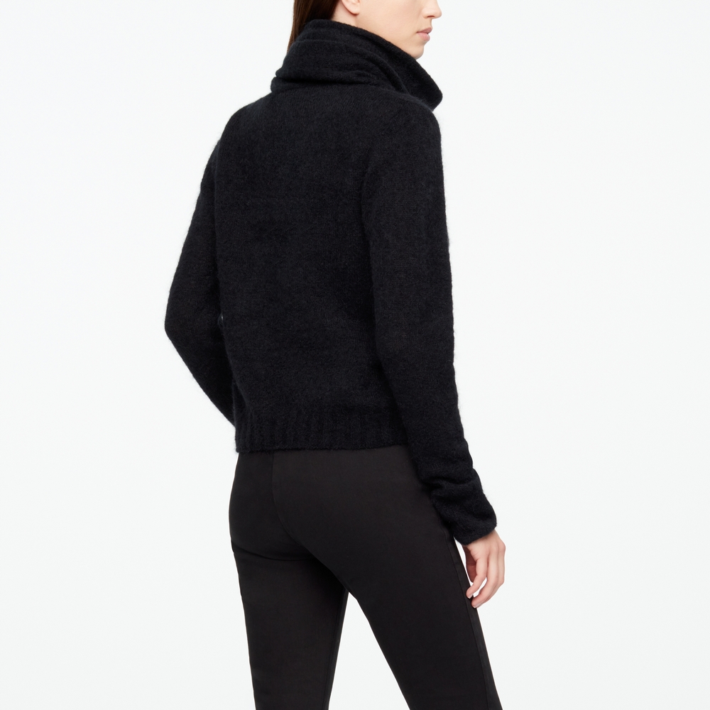 Sarah Pacini PULL -ÉCHARPE - MOHAIR Derrière