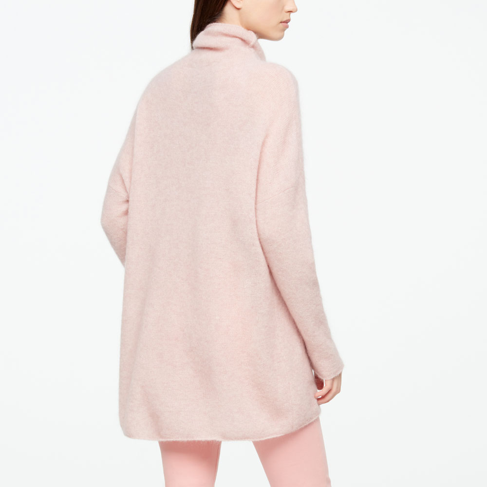 Sarah Pacini MOHAIR-MERINO-PULLOVER - TASCHEN Rück