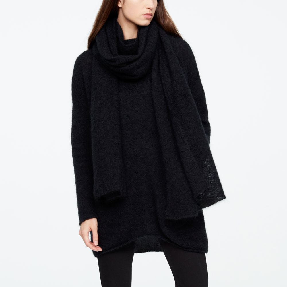 Sarah Pacini ÉCHARPE - MOHAIR-MÉRINO De face