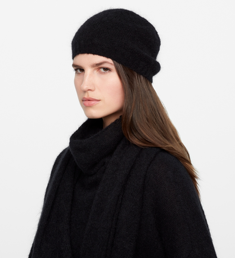 Sarah Pacini MOHAIR-MERINO-MÜTZE Vorne