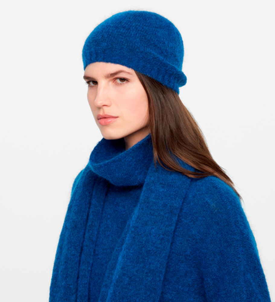Sarah Pacini MOHAIR-MERINO-MÜTZE Vorne