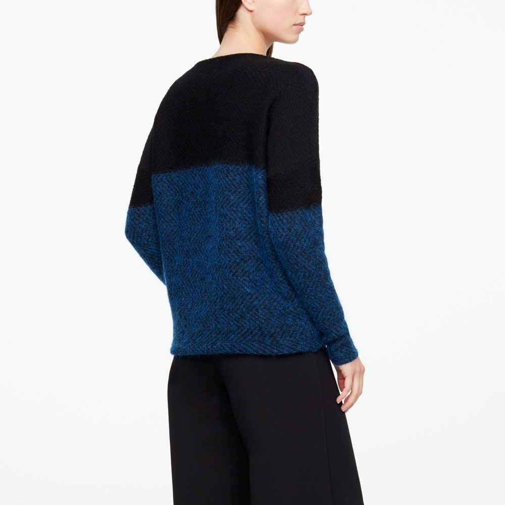 Sarah Pacini PULL LONG - CHEVRONS Derrière