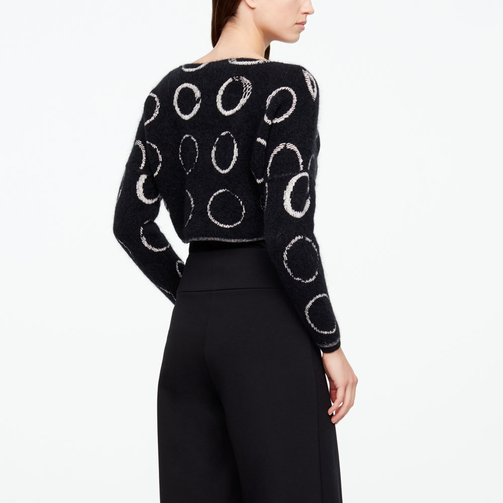Sarah Pacini PULL COURT - CERCLES Derrière
