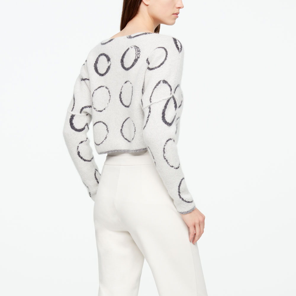 Sarah Pacini PULL COURT - CERCLES Derrière