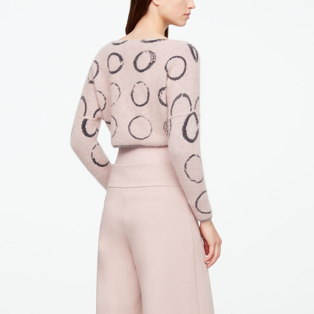 Sarah Pacini PULL COURT - CERCLES Derrière