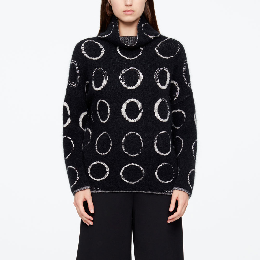Sarah Pacini PULL LONG - CERCLES De face
