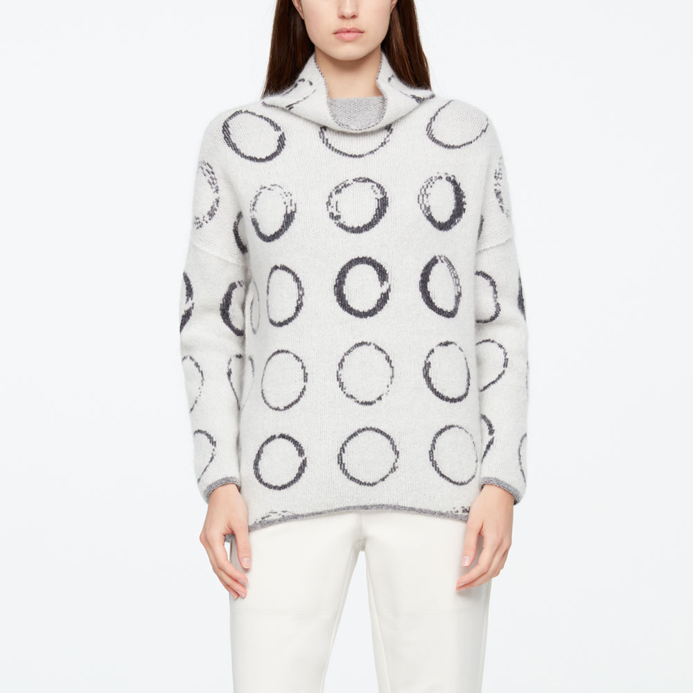 Sarah Pacini PULL LONG - CERCLES De face