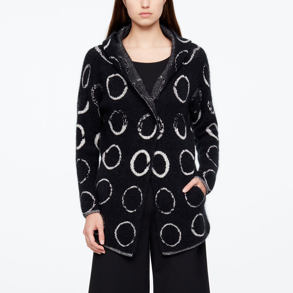 Sarah Pacini CARDIGAN - CERCLES De face