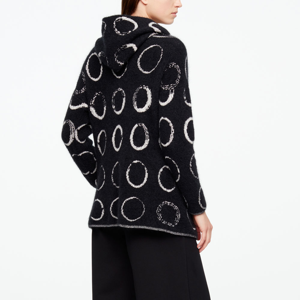 Sarah Pacini CARDIGAN - CERCLES Derrière
