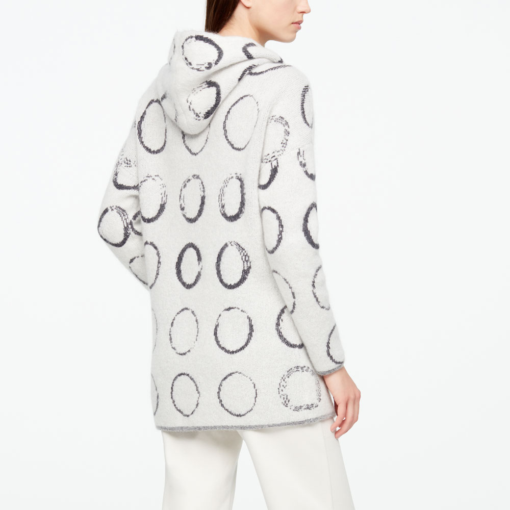 Sarah Pacini CARDIGAN - CERCLES Derrière
