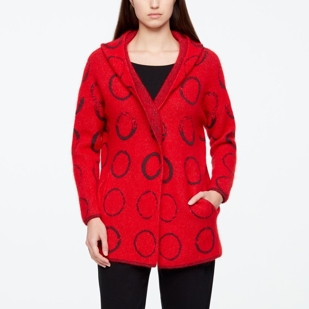 Sarah Pacini CARDIGAN - CERCLES De face
