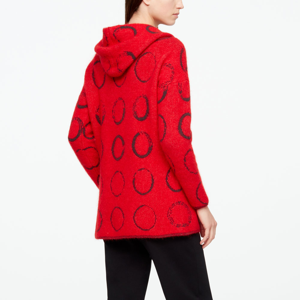 Sarah Pacini CARDIGAN - CERCLES Derrière