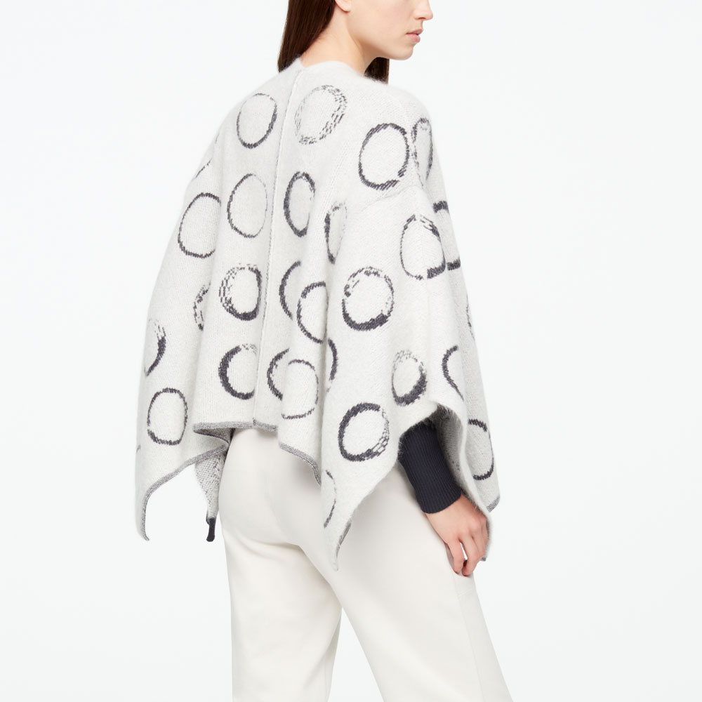 Sarah Pacini CARDIGAN CHÂLE - CERCLES Derrière