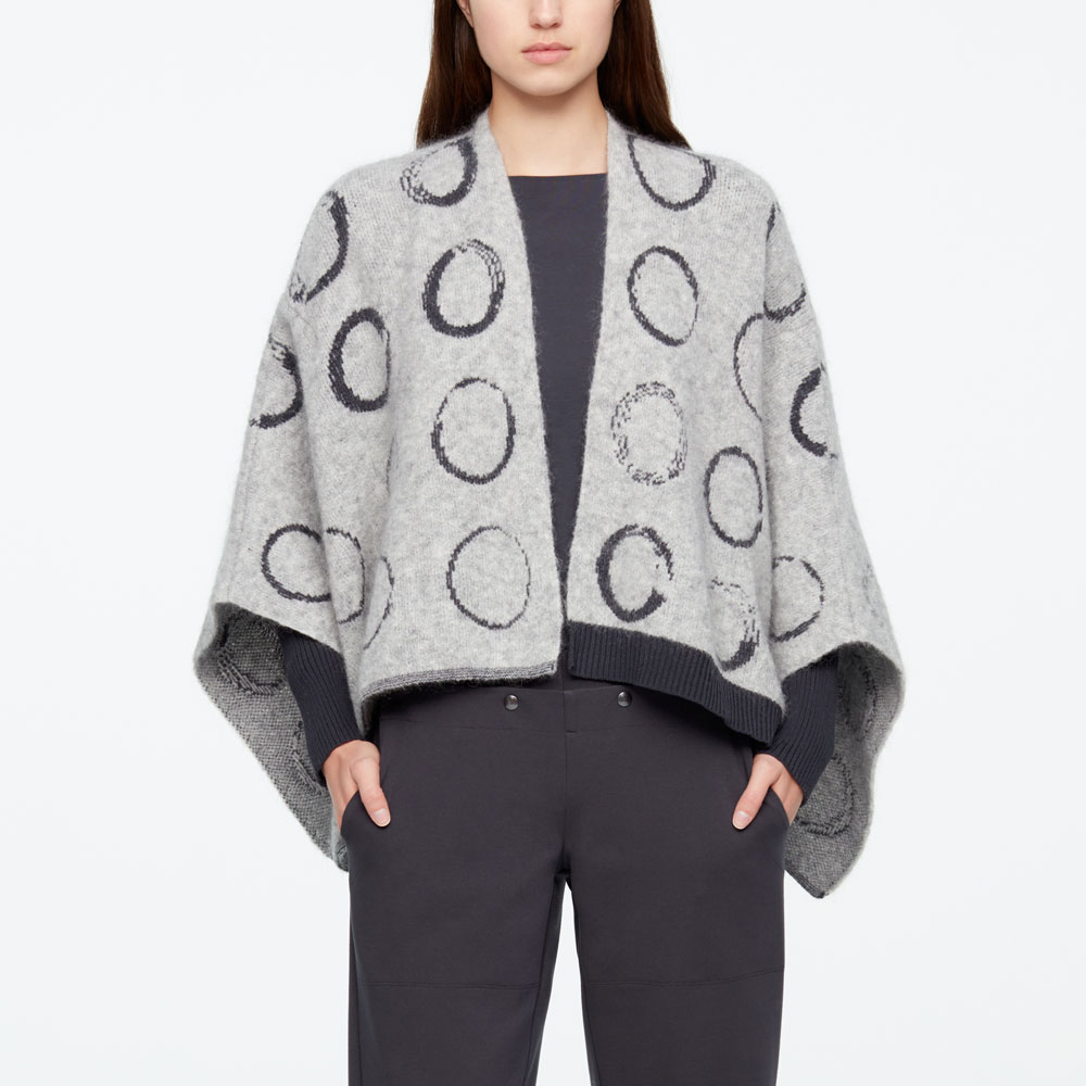 Sarah Pacini SHAWL - CIRCLE MOTIF Front