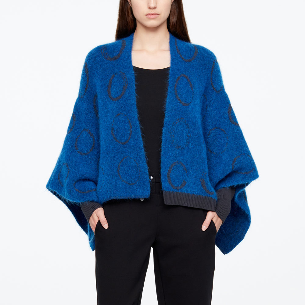 Sarah Pacini SHAWL - CIRCLE MOTIF Front