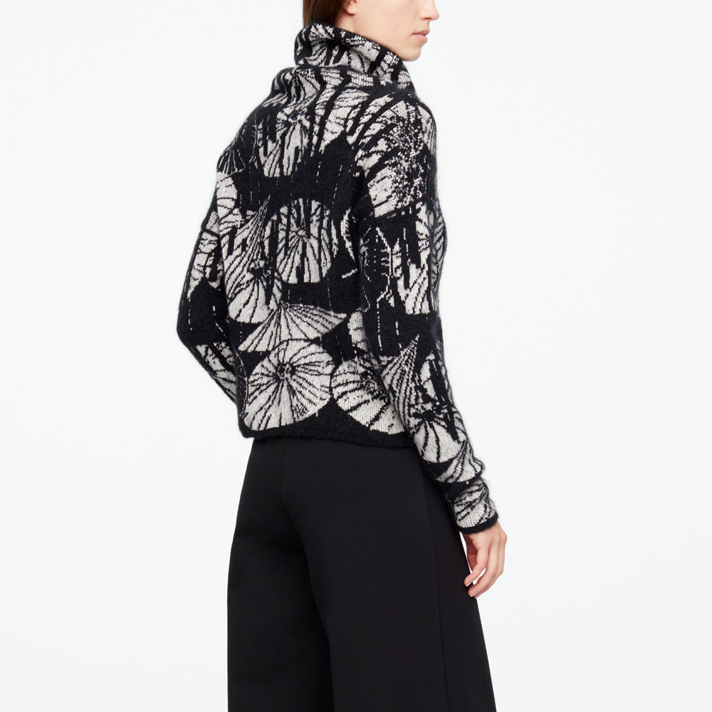 Sarah Pacini PULL COURT - OMBRELLES Derrière