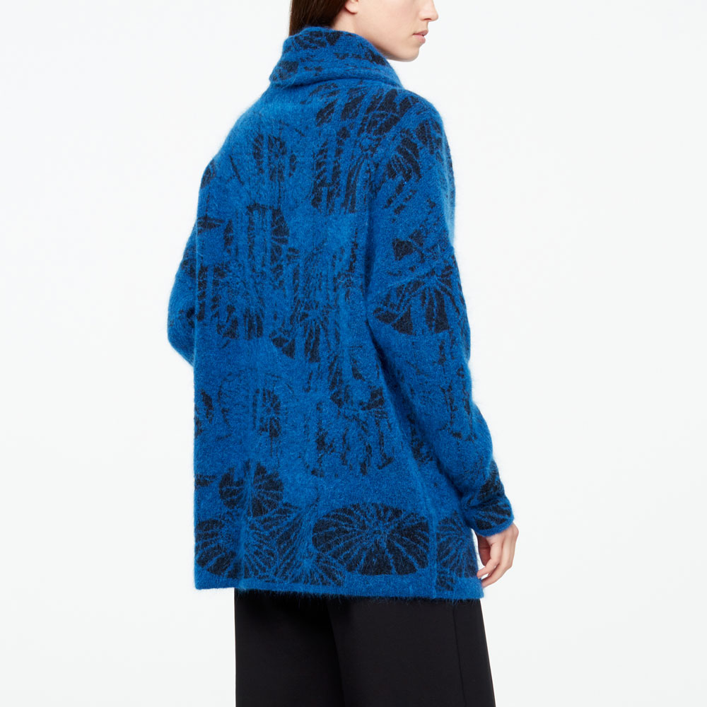Sarah Pacini LONG CARDIGAN - OMBRELLES Derrière