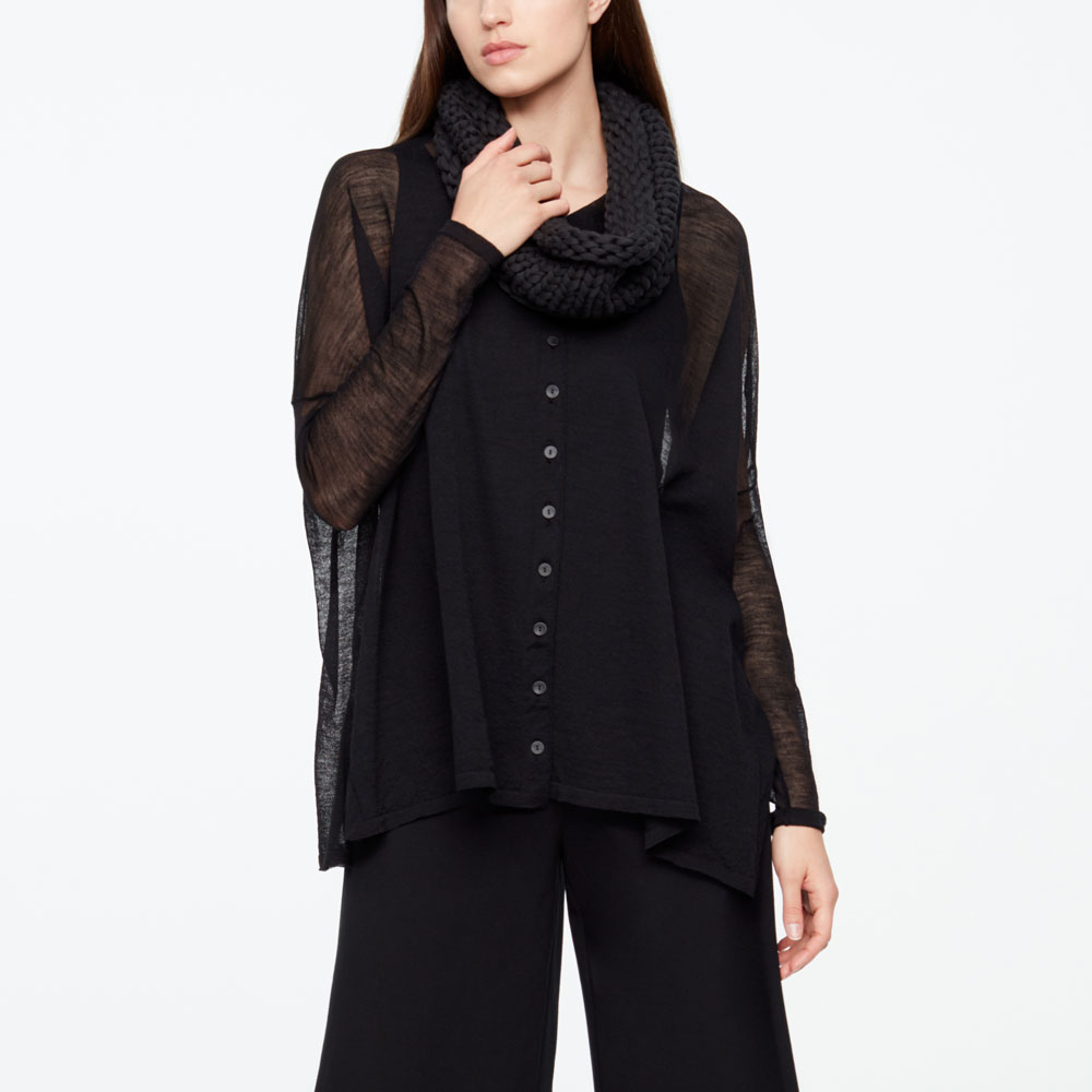 Sarah Pacini COTTON COLLAR Front