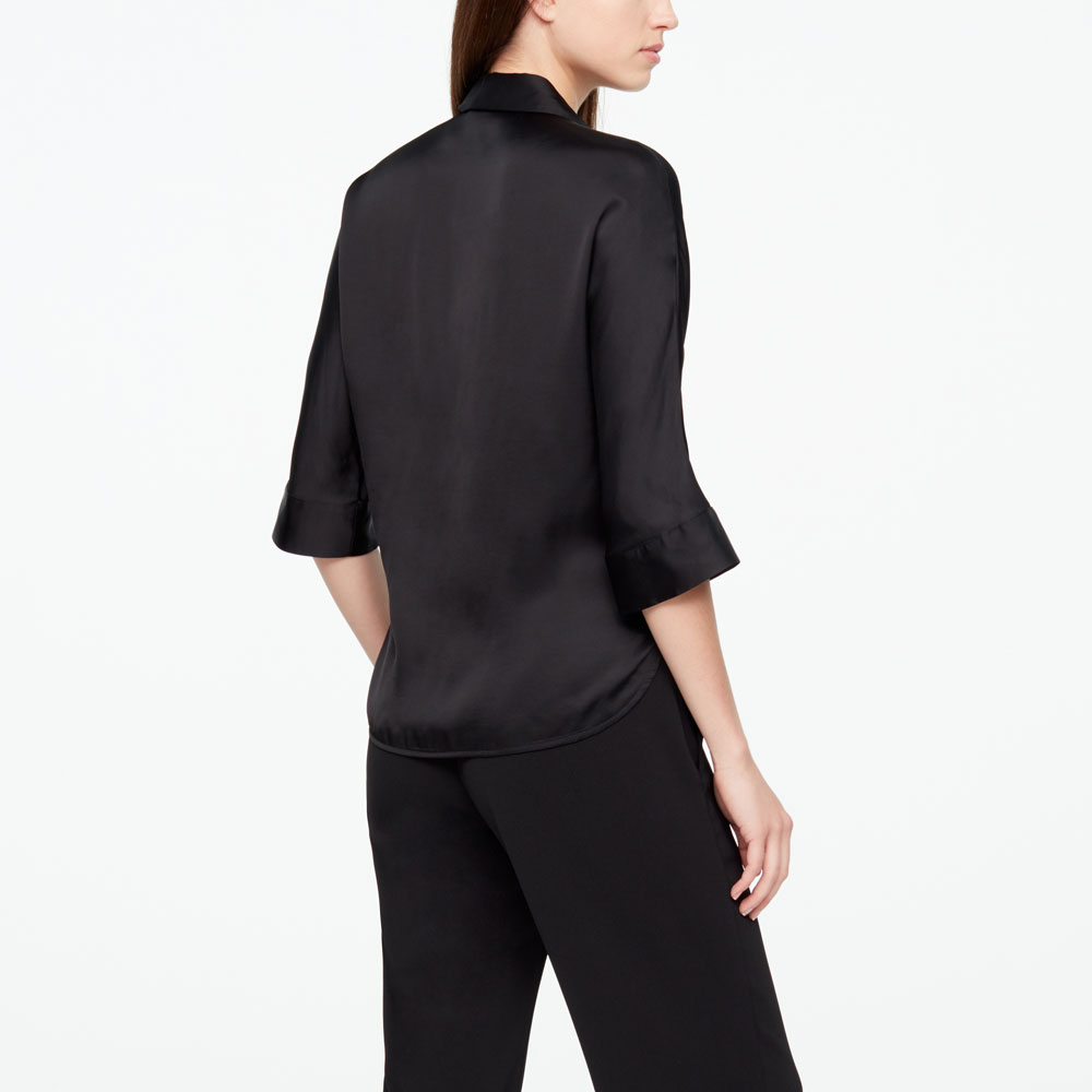 Sarah Pacini CHEMISIER - EFFET SATIN Derrière