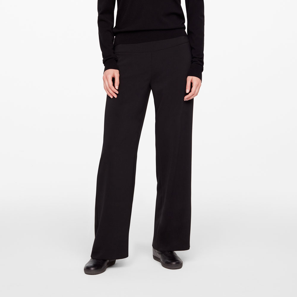 Sarah Pacini PANTALON CHLOÉ - CRÊPE De face