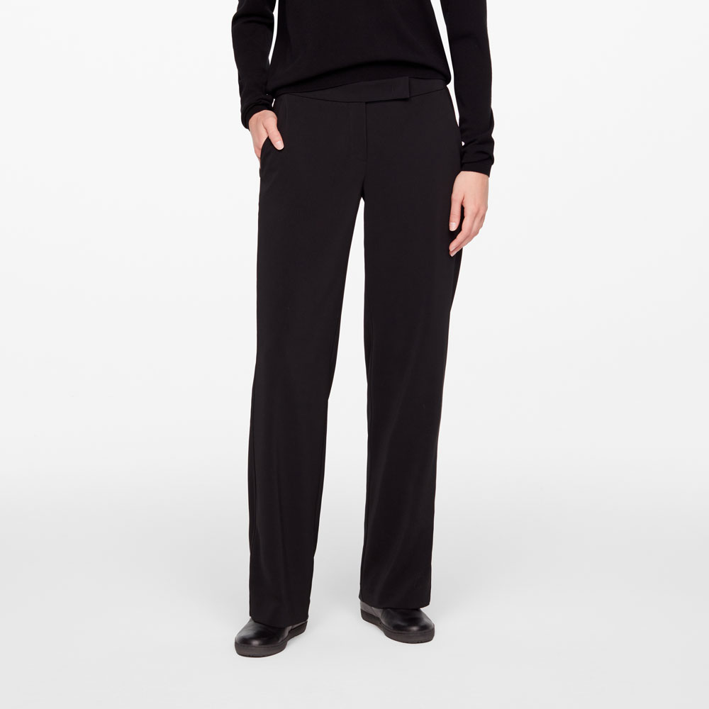 Sarah Pacini AUDREY PANTS - CREPE Front