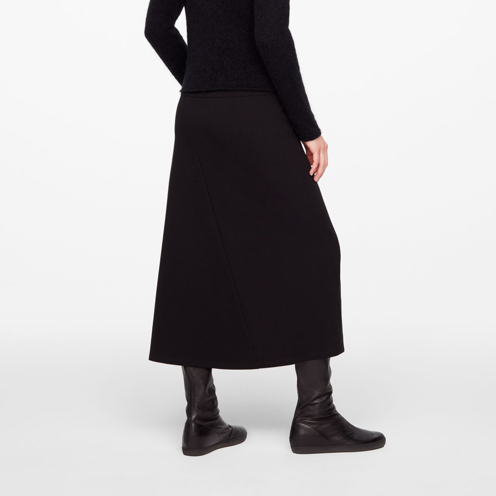 Sarah Pacini JUPE ÉVASÉE - JERSEY Derrière