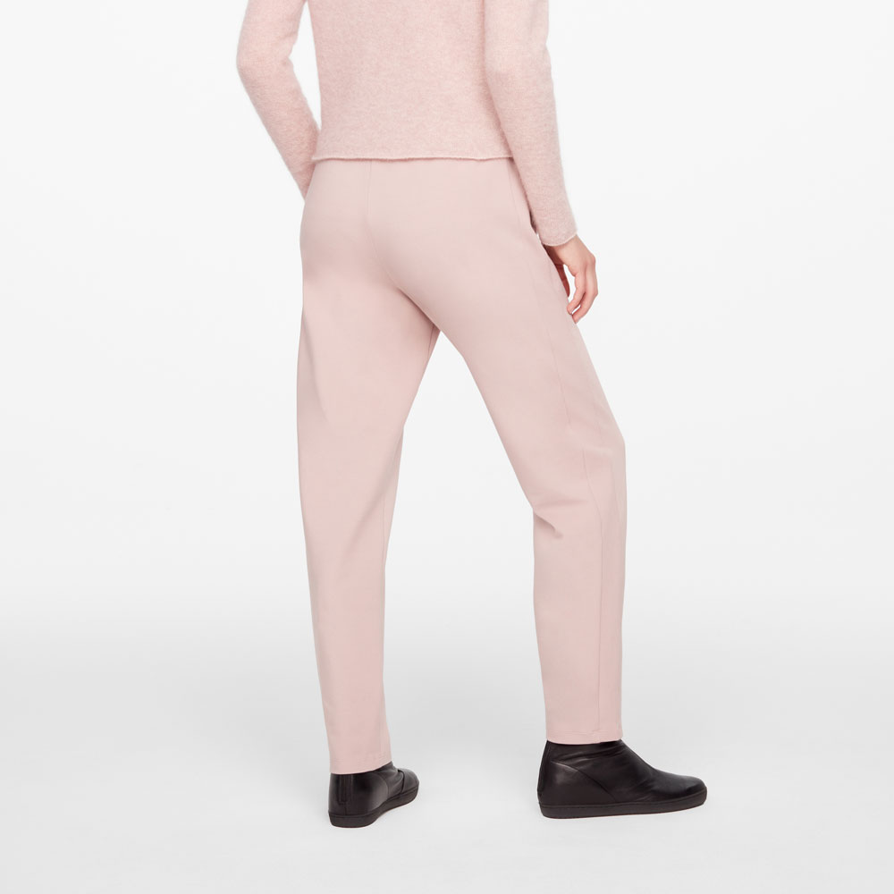 Sarah Pacini TAPERED PANTS - JERSEY Back view