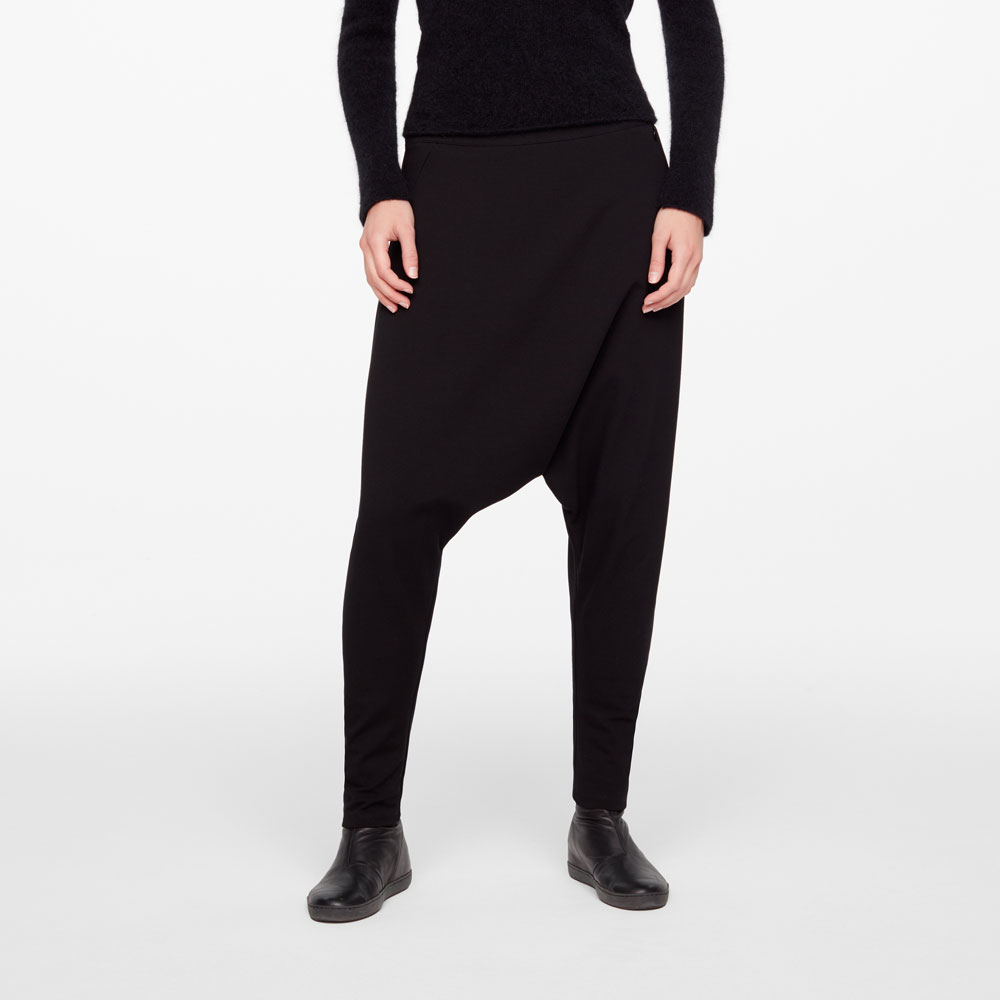 Sarah Pacini PANTALON SAROUEL - JERSEY De face