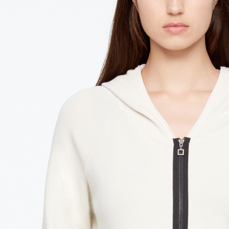 Sarah Pacini CARDIGAN - HOODIE De face