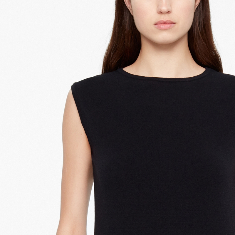 Sarah Pacini ROBE LÉGÈRE - SANS MANCHES De face