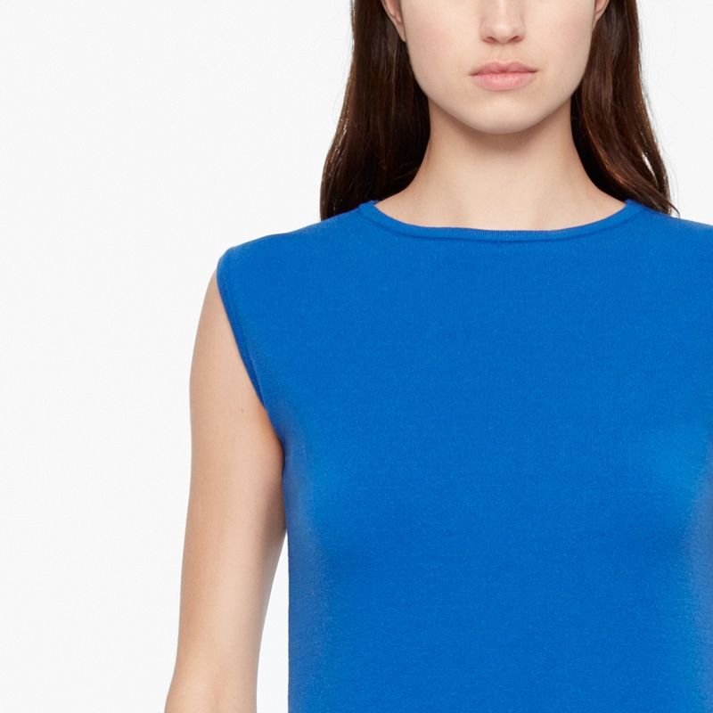 Sarah Pacini ROBE LÉGÈRE - SANS MANCHES De face
