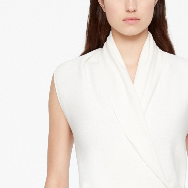 Sarah Pacini CARDIGAN CROISÉ - CEINTURE De face