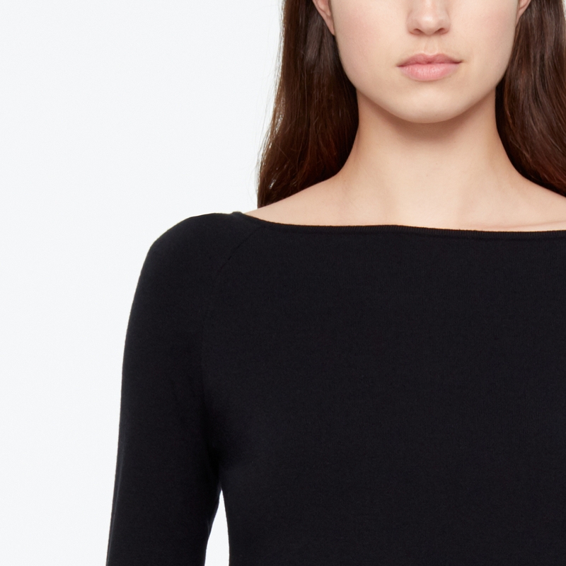 Sarah Pacini PULL COL BATEAU - YI JING De face