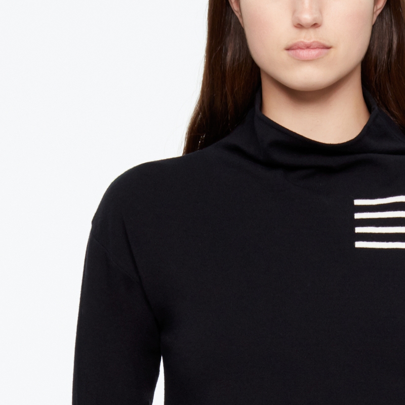 Sarah Pacini PULLOVER YI JING - TRICHTERAUSSCHNITT Vorne